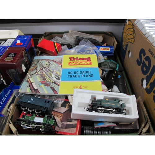 396 - A Quantity of Mainly 'OO' Gauge/4mm Items, recovered from a railway modellers workshop, locomotives,... 