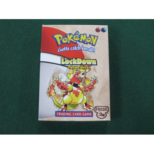 407 - Pokemon Lockdown Theme Deck Trading Card Game #WOC06077 (Wizards of The Coast/Fossil), including 60 ... 