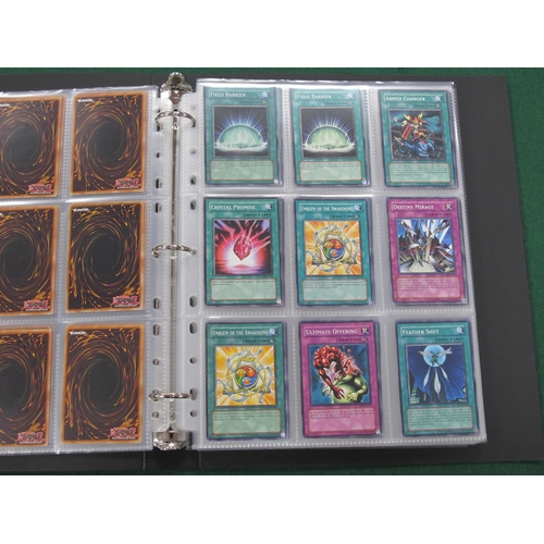 408 - A Well Filled YU-GI-Uh! Trade Card Album, Mostly Trap and Spell Cards including Roll Out, Doppelgang... 