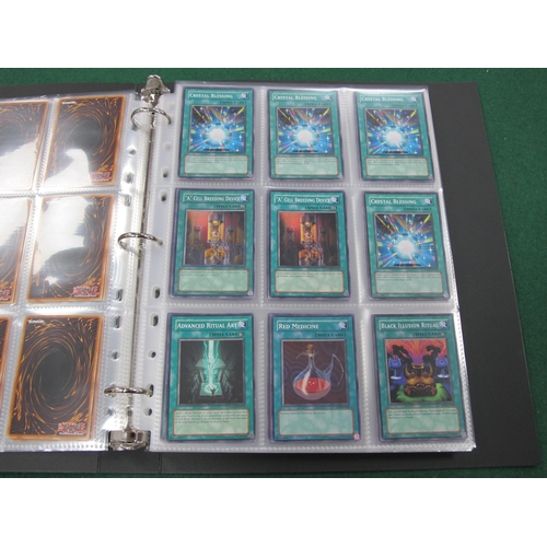 408 - A Well Filled YU-GI-Uh! Trade Card Album, Mostly Trap and Spell Cards including Roll Out, Doppelgang... 