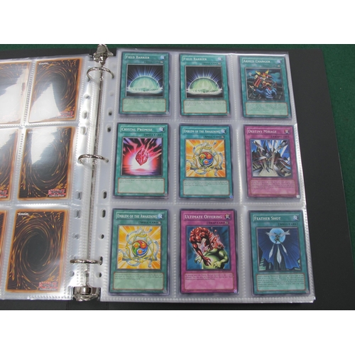 408 - A Well Filled YU-GI-Uh! Trade Card Album, Mostly Trap and Spell Cards including Roll Out, Doppelgang... 