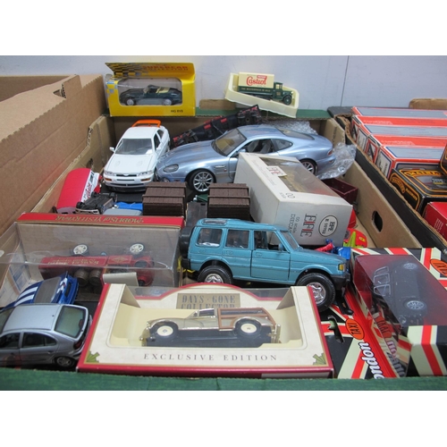 58 - A Qty of Loose and Boxed Diecast Vehicles,  to include Maisto, Models of Yesteryear, Days Gone, Lled... 