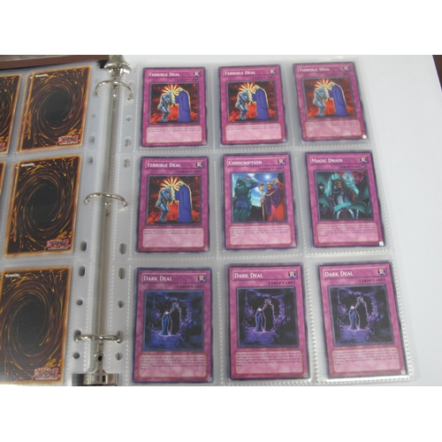 408 - A Well Filled YU-GI-Uh! Trade Card Album, Mostly Trap and Spell Cards including Roll Out, Doppelgang... 