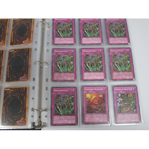 408 - A Well Filled YU-GI-Uh! Trade Card Album, Mostly Trap and Spell Cards including Roll Out, Doppelgang... 