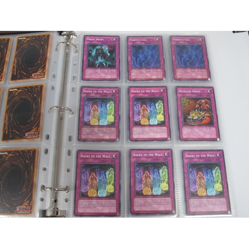 408 - A Well Filled YU-GI-Uh! Trade Card Album, Mostly Trap and Spell Cards including Roll Out, Doppelgang... 