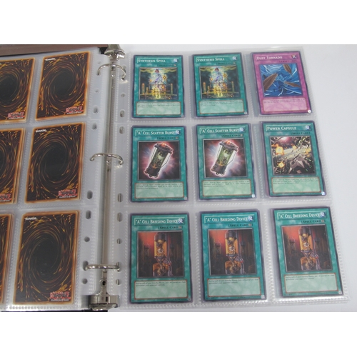 408 - A Well Filled YU-GI-Uh! Trade Card Album, Mostly Trap and Spell Cards including Roll Out, Doppelgang... 