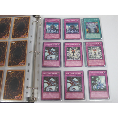 408 - A Well Filled YU-GI-Uh! Trade Card Album, Mostly Trap and Spell Cards including Roll Out, Doppelgang... 