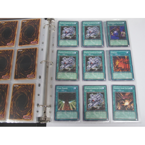 408 - A Well Filled YU-GI-Uh! Trade Card Album, Mostly Trap and Spell Cards including Roll Out, Doppelgang... 