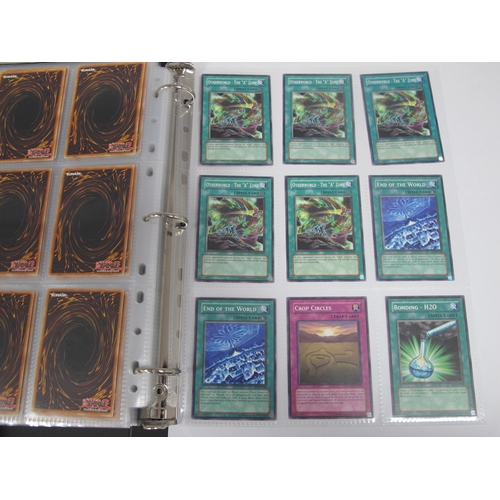 408 - A Well Filled YU-GI-Uh! Trade Card Album, Mostly Trap and Spell Cards including Roll Out, Doppelgang... 