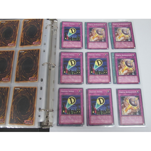 408 - A Well Filled YU-GI-Uh! Trade Card Album, Mostly Trap and Spell Cards including Roll Out, Doppelgang... 