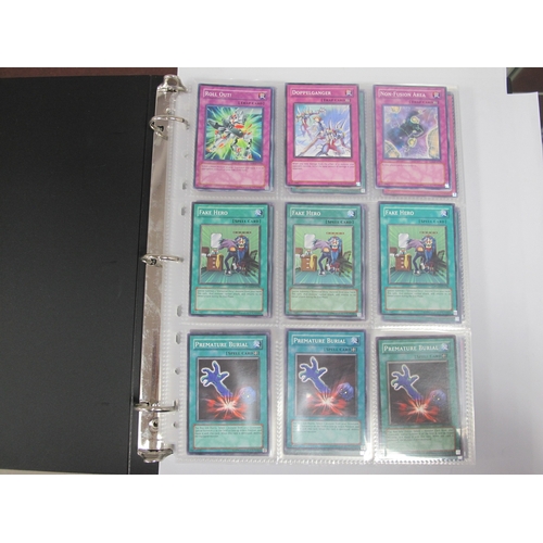 408 - A Well Filled YU-GI-Uh! Trade Card Album, Mostly Trap and Spell Cards including Roll Out, Doppelgang... 