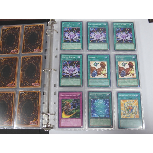 408 - A Well Filled YU-GI-Uh! Trade Card Album, Mostly Trap and Spell Cards including Roll Out, Doppelgang... 