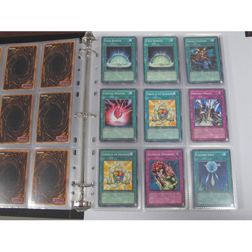 408 - A Well Filled YU-GI-Uh! Trade Card Album, Mostly Trap and Spell Cards including Roll Out, Doppelgang... 