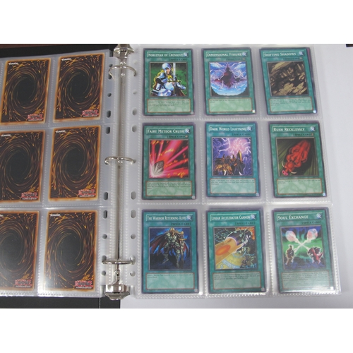 408 - A Well Filled YU-GI-Uh! Trade Card Album, Mostly Trap and Spell Cards including Roll Out, Doppelgang... 