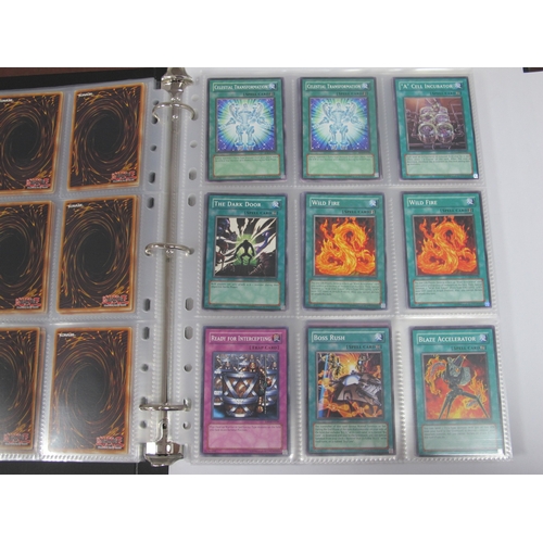 408 - A Well Filled YU-GI-Uh! Trade Card Album, Mostly Trap and Spell Cards including Roll Out, Doppelgang... 