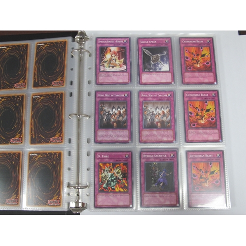 408 - A Well Filled YU-GI-Uh! Trade Card Album, Mostly Trap and Spell Cards including Roll Out, Doppelgang... 