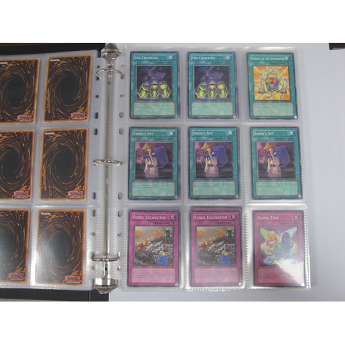 408 - A Well Filled YU-GI-Uh! Trade Card Album, Mostly Trap and Spell Cards including Roll Out, Doppelgang... 