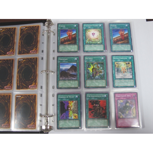 408 - A Well Filled YU-GI-Uh! Trade Card Album, Mostly Trap and Spell Cards including Roll Out, Doppelgang... 