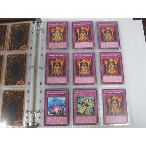 408 - A Well Filled YU-GI-Uh! Trade Card Album, Mostly Trap and Spell Cards including Roll Out, Doppelgang... 