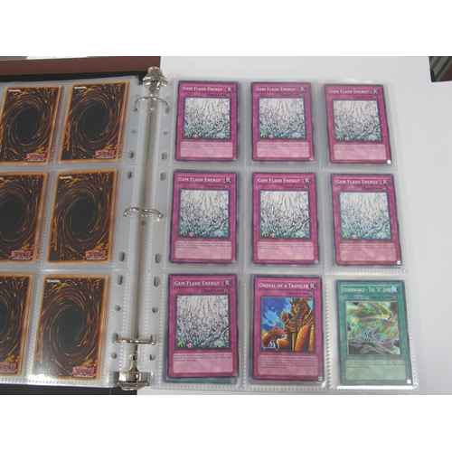 408 - A Well Filled YU-GI-Uh! Trade Card Album, Mostly Trap and Spell Cards including Roll Out, Doppelgang... 