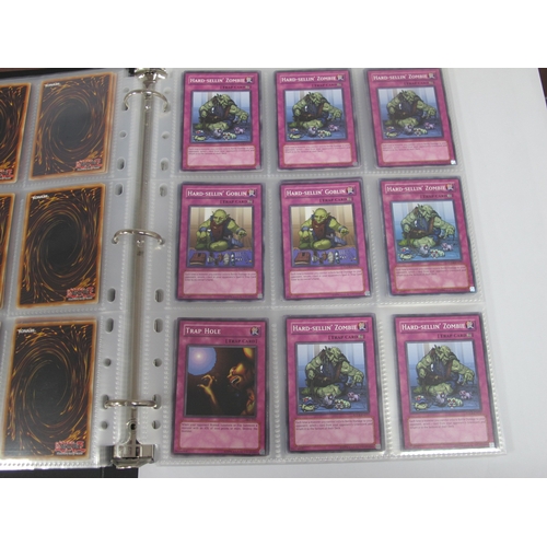 408 - A Well Filled YU-GI-Uh! Trade Card Album, Mostly Trap and Spell Cards including Roll Out, Doppelgang... 