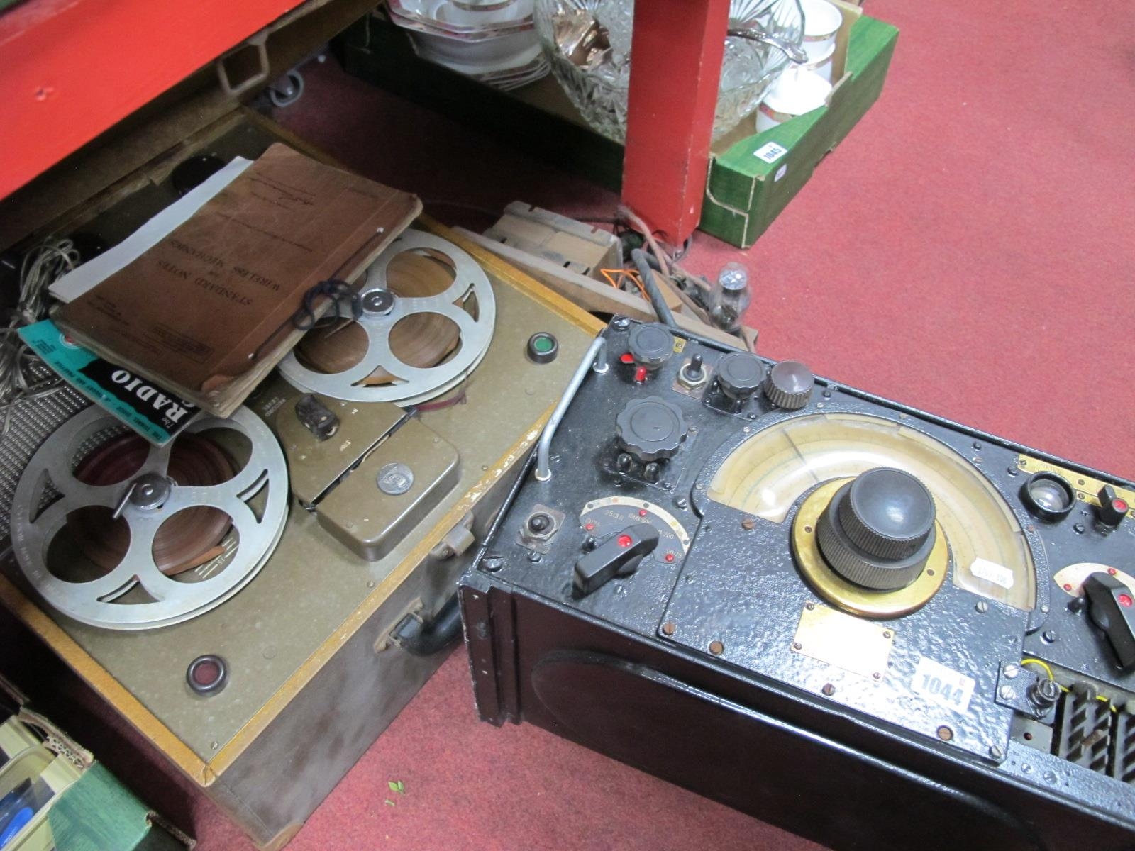 Vintage Baird Reel to Reel Tape, in case, a general purpose receiver