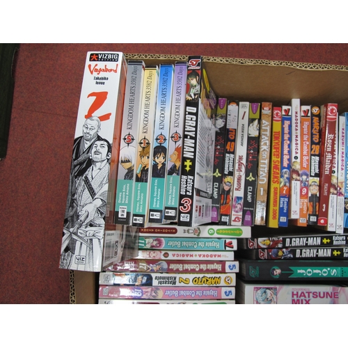 267 - An Interesting Collection of Manga Japanese Comics Books, Graphic Novels, and similar to include Hat... 