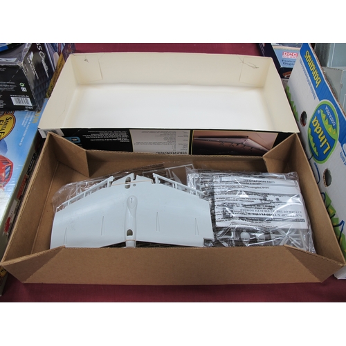 249 - Four Boxed Plastic Model Military Aircraft Kits by AMT, Heller, Tamiya, to include AMT #8615 X/YB-35... 