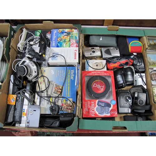 1070 - Cameras - To include mainly modern digital cameras from Fuji Film, Olympus, Kodak, Nikon and Canon:-... 