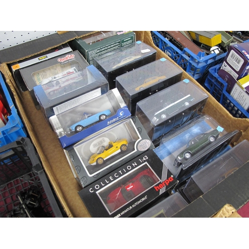 430 - Thirteen Diecast Model Vehicles by Quartzo, Onyx, Herpa, Solido and Others, including Maxi Car 1:43 ... 