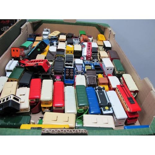 460 - Approximately Seventy Diecast Model Commercial Vehicles, buses, cars by Lledo 'Days Gone', all unbox... 