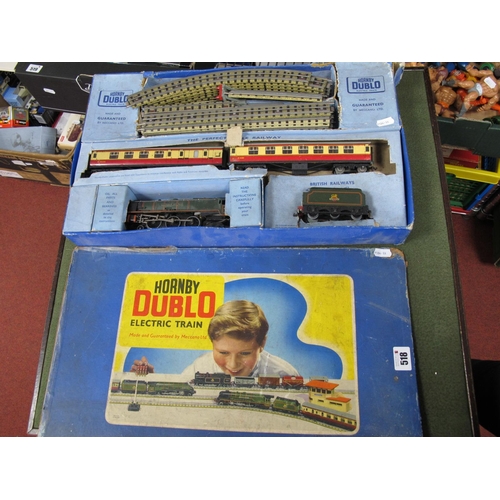 518 - Hornby Dublo 3-Rail #EDP12 Passenger Train Set - Duchess of Montrose, comprising 4-6-2 steam locomot... 