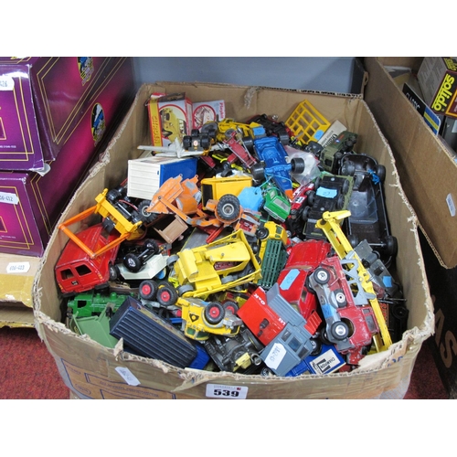 539 - An Interesting Collection of Diecast Plastic Model Vehicles by Corgi, Lone Star, Matchbox and Other,... 