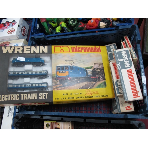 579 - A Wrenn 'N' Gauge Micro Model Electric Train Set 'Made in Italy by Lima', Set No. 1 B.R. Passenger, ... 