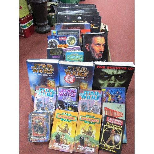 657 - Sci-Fi Star Trek Official Fact File, Star Wars Novels, Leonard Nimoy 