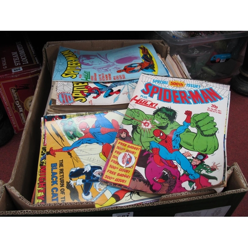 667 - Marvel Comics - UK Issues, Special Spiderman, Spiderman & Hulk, Team Up, etc: large quantity:- One B... 