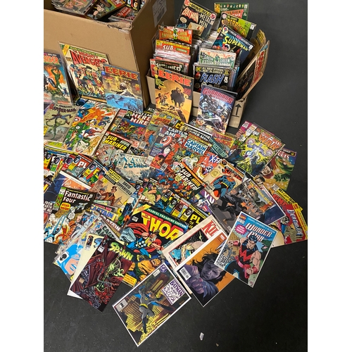 661 - Comics -  Over 1000 Comics Mainly American, Some British, from 1960s to modern, to include Silver Ag... 