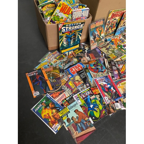 661 - Comics -  Over 1000 Comics Mainly American, Some British, from 1960s to modern, to include Silver Ag... 