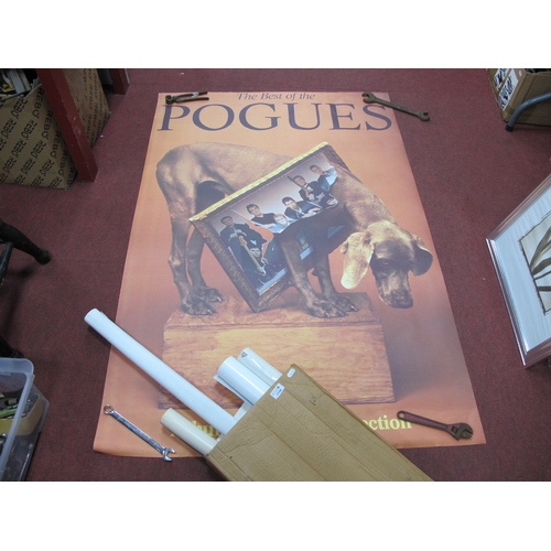 1144 - Posters - 'Jimi Hendrix, Woodstock (1994) 88 x 58.5cm Linda McCartney 'Wide Prarie' and The Doors. T... 