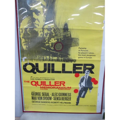 1155 - Quad Posters - That's Your Funeral, Bugsy Malone and Quiller (3).