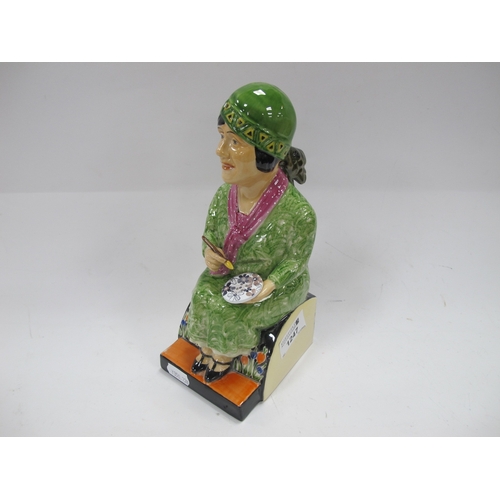 1247 - Peggy Davies 'Clarice Cliff' Toby Jug, 22cm high.