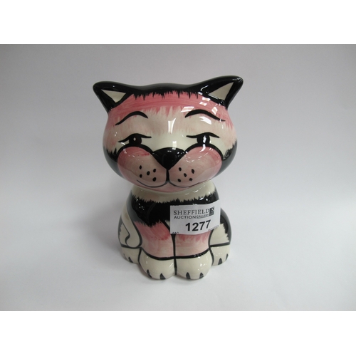 1277 - Lorna Bailey - Mack the Cat, 13cm high.
