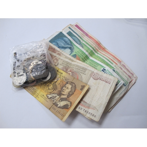 1294 - Yugoslavia Dinara bank notes to include four 100000 1989, four 50000 1988 and two 20000 1987 along w... 