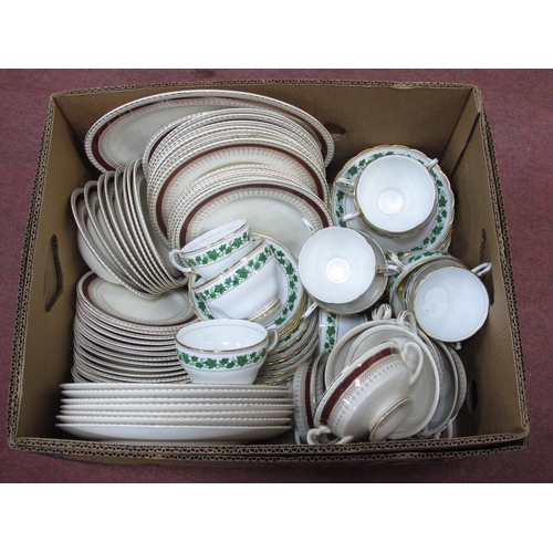 1027 - Solian ware dinner service to include plates of varying sizes, bowls, soup dishes and saucers approx... 