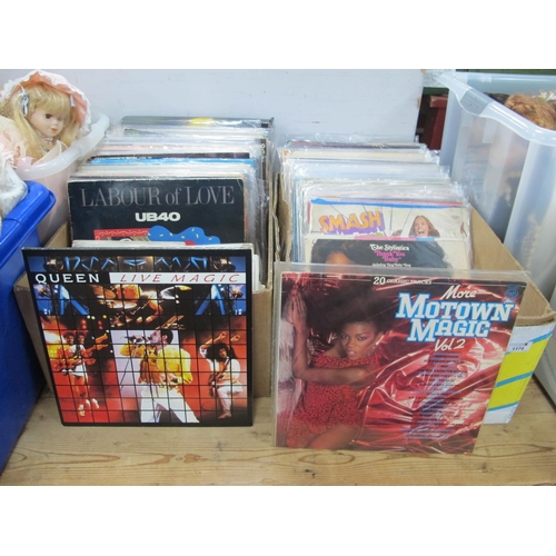 1174 - A Quantity of LPs and a Selection of 7