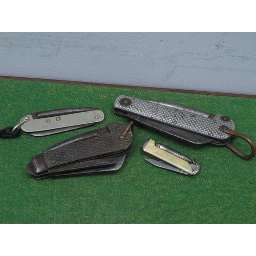 1336 - Jack Knife by Rodgers of Sheffield, two others and Richards pocket knife (4) [560563]