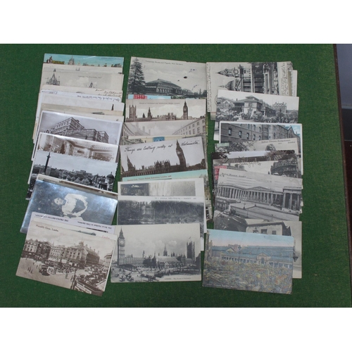 1347 - A Collection of Over Fifty Early XX Century Picture Postcards, mainly of London, to include: Guard M... 