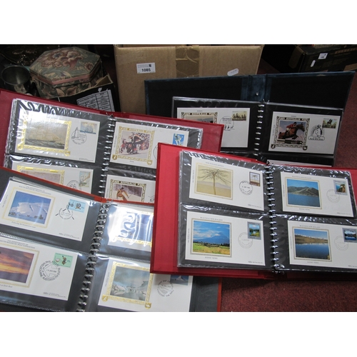 1085 - A Australia and New Zealand Collection of Benham FDC's, mostly unaddressed in four Benham binders, 2... 