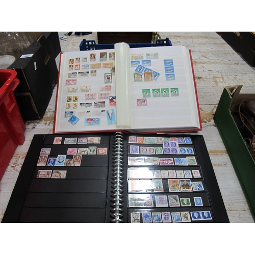 1093 - World Stamp Collection (including British Commonwealth), early to modern, housed in two stockbooks, ... 