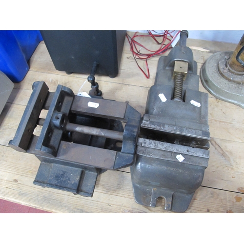 1127 - A Machine Vice 6 - 150, together with one other machine vice (2)